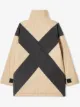Burberry Kids جاكيت مبطن متباين الألوان