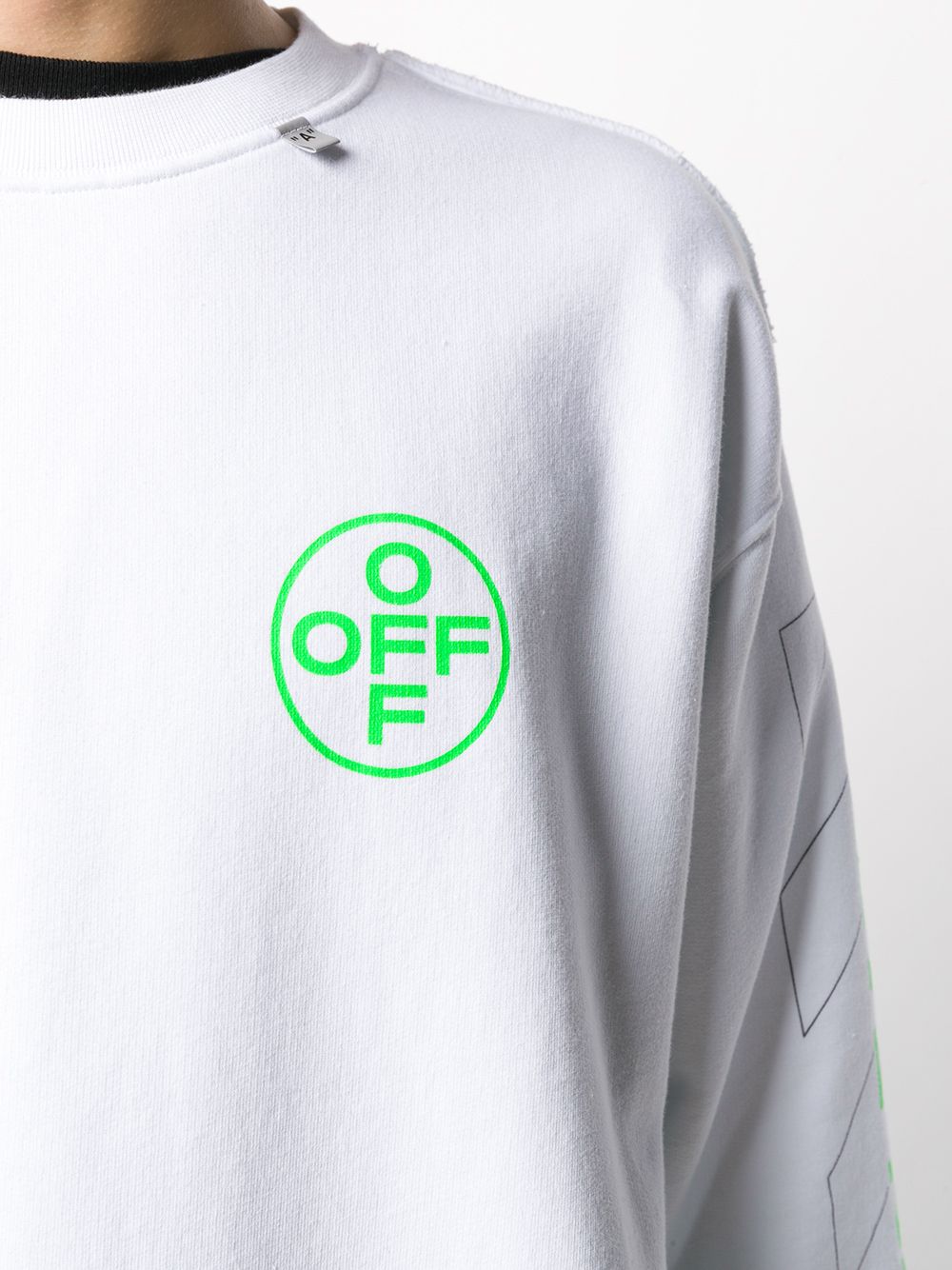 фото Off-White толстовка с логотипом