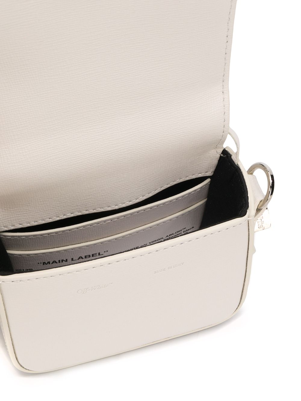 фото Off-white сумка на плечо binder clip с клапаном