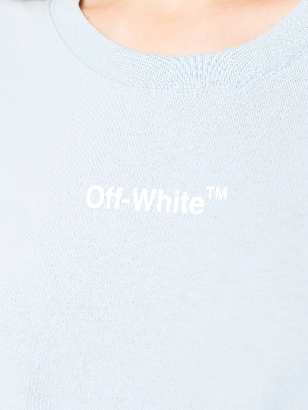 фото Off-white футболка с логотипом