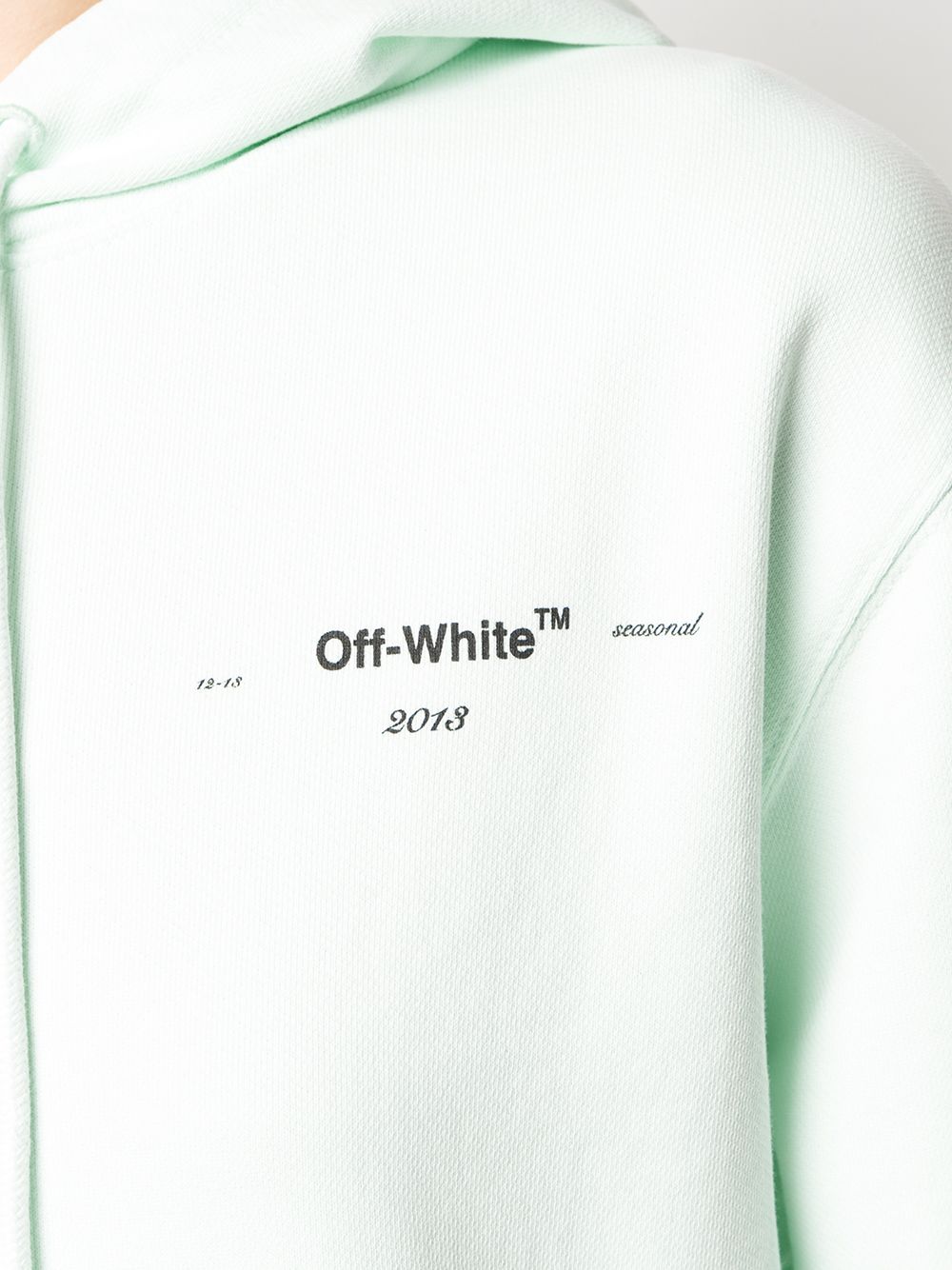 фото Off-white худи с логотипом