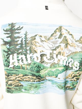 Hard Times relaxed-fit cotton hoodie展示图