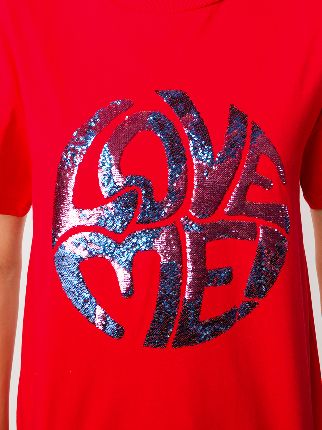 Love Me embellished T-shirt展示图