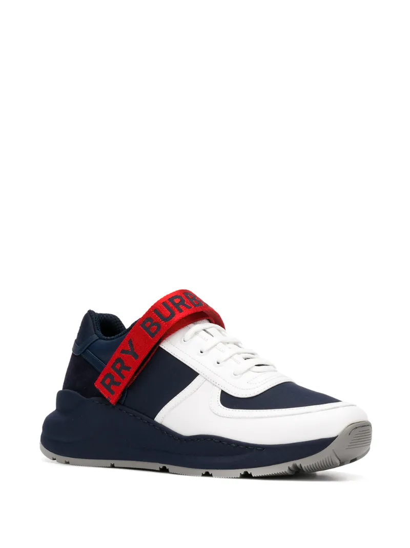 BURBERRY LOGO DETAIL LOW-TOP SNEAKERS