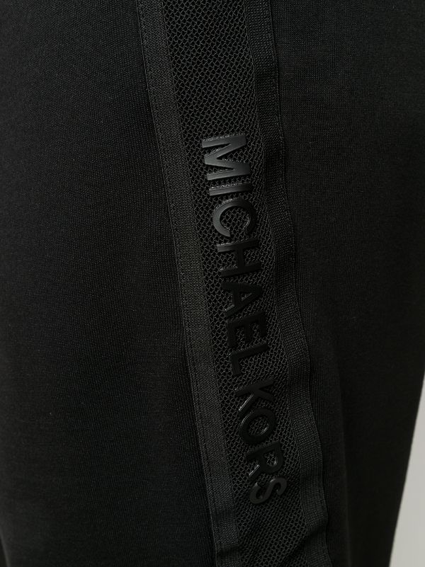 michael kors logo track pants