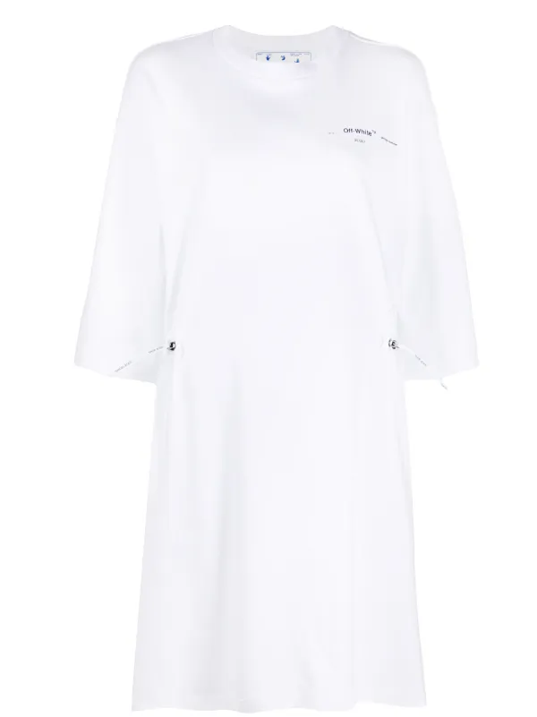 off white t shirt dress