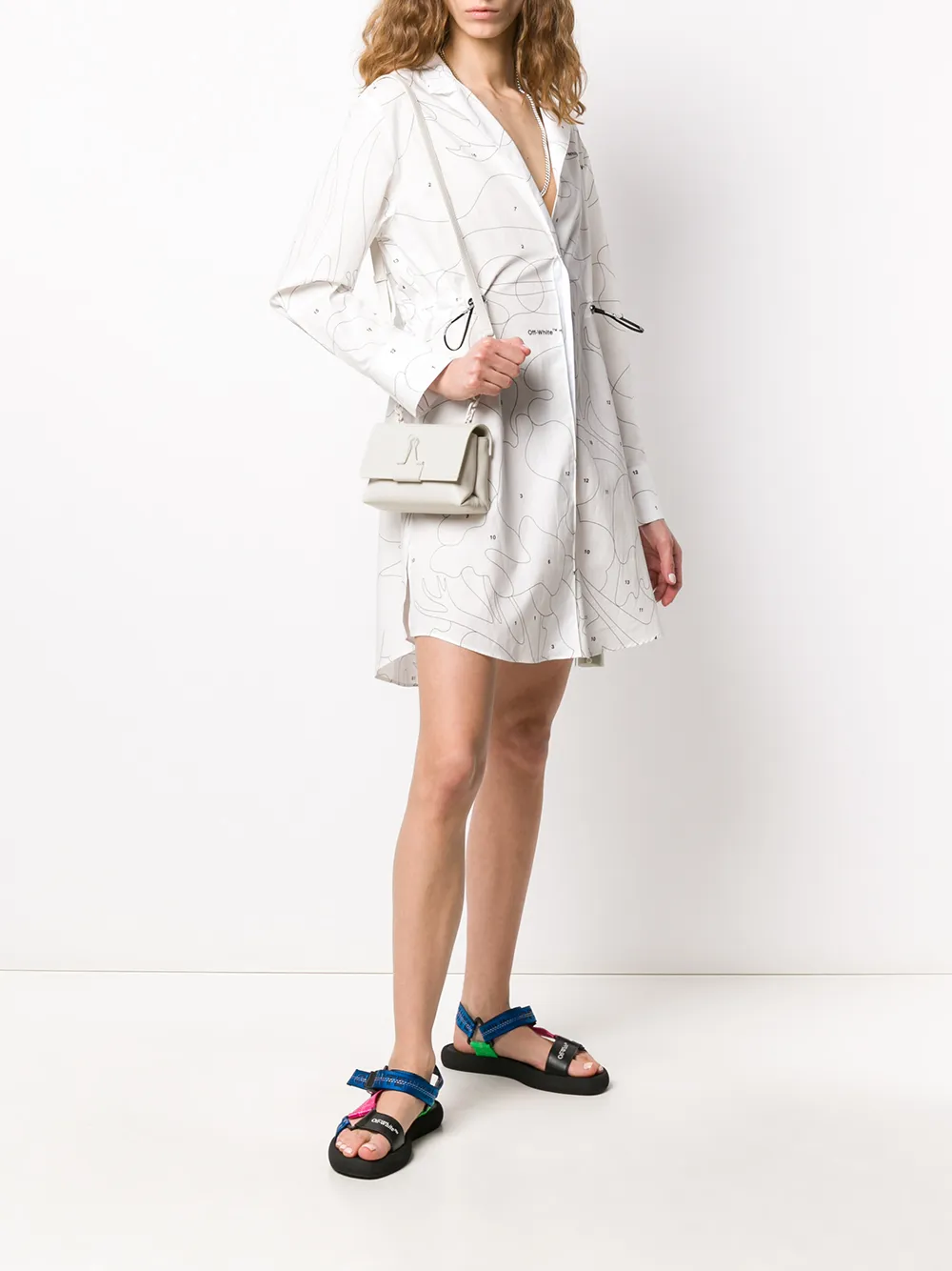 фото Off-white сумка на плечо binder clip