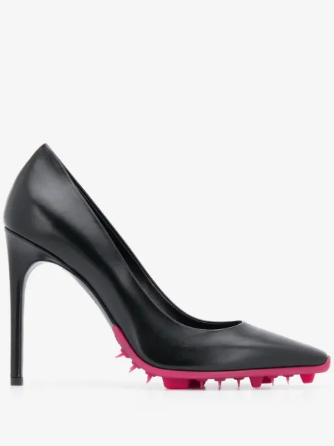 Off-White spike-sole stiletto pumps