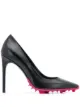 Image 1 of Off-White spike-sole stiletto pumps