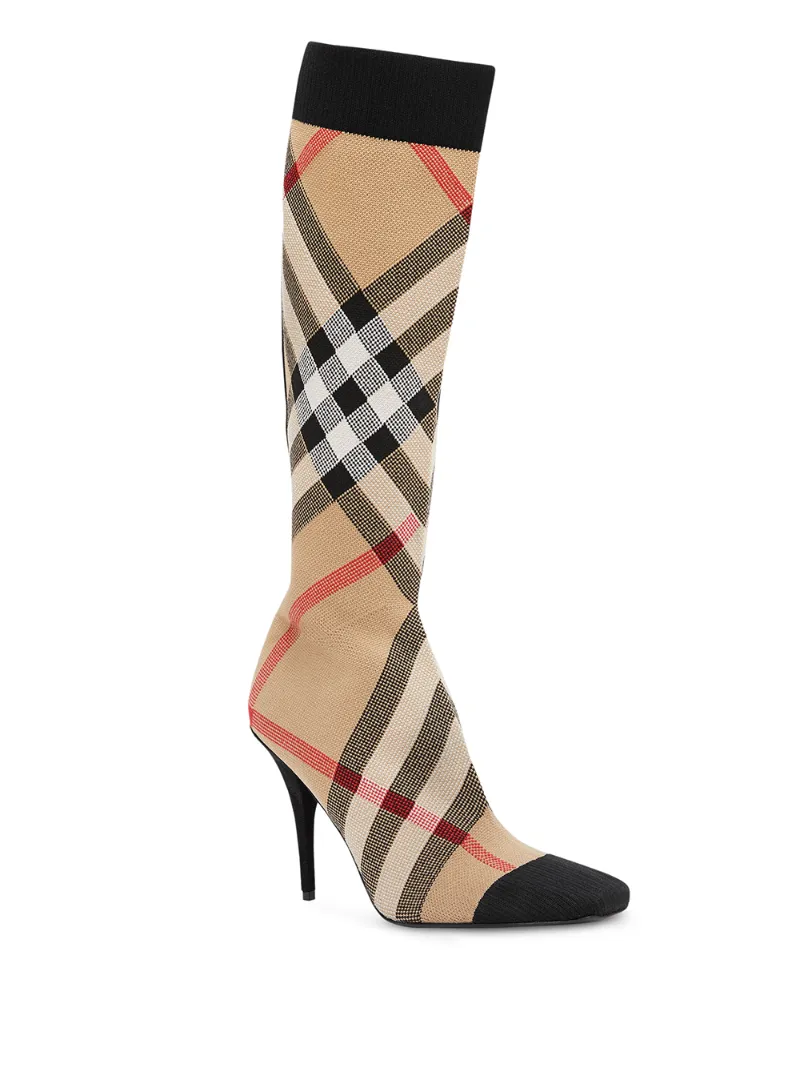 sock boots knee length