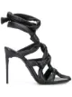 Image 1 of Off-White knotted strappy sandals