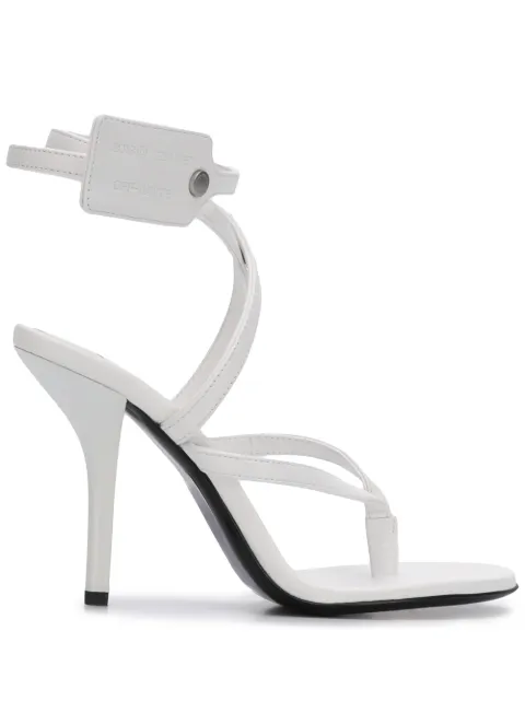 Off-White Zip-Tie 110mm sandals