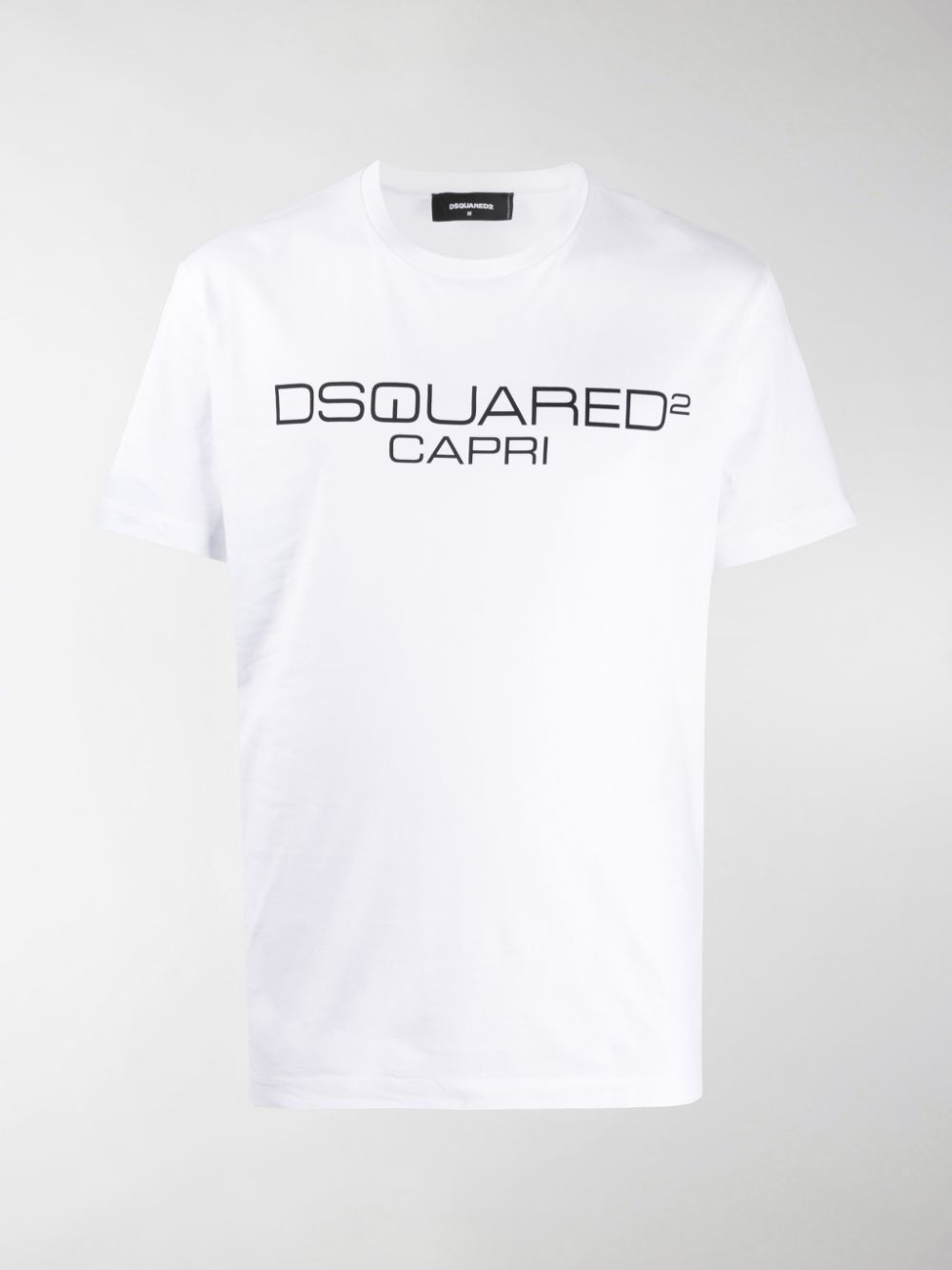 DSQUARED2 LETTERING LOGO PRINTED T-SHIRT,S74GD0643S2284414757049