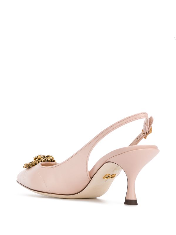 dolce gabbana slingback pumps