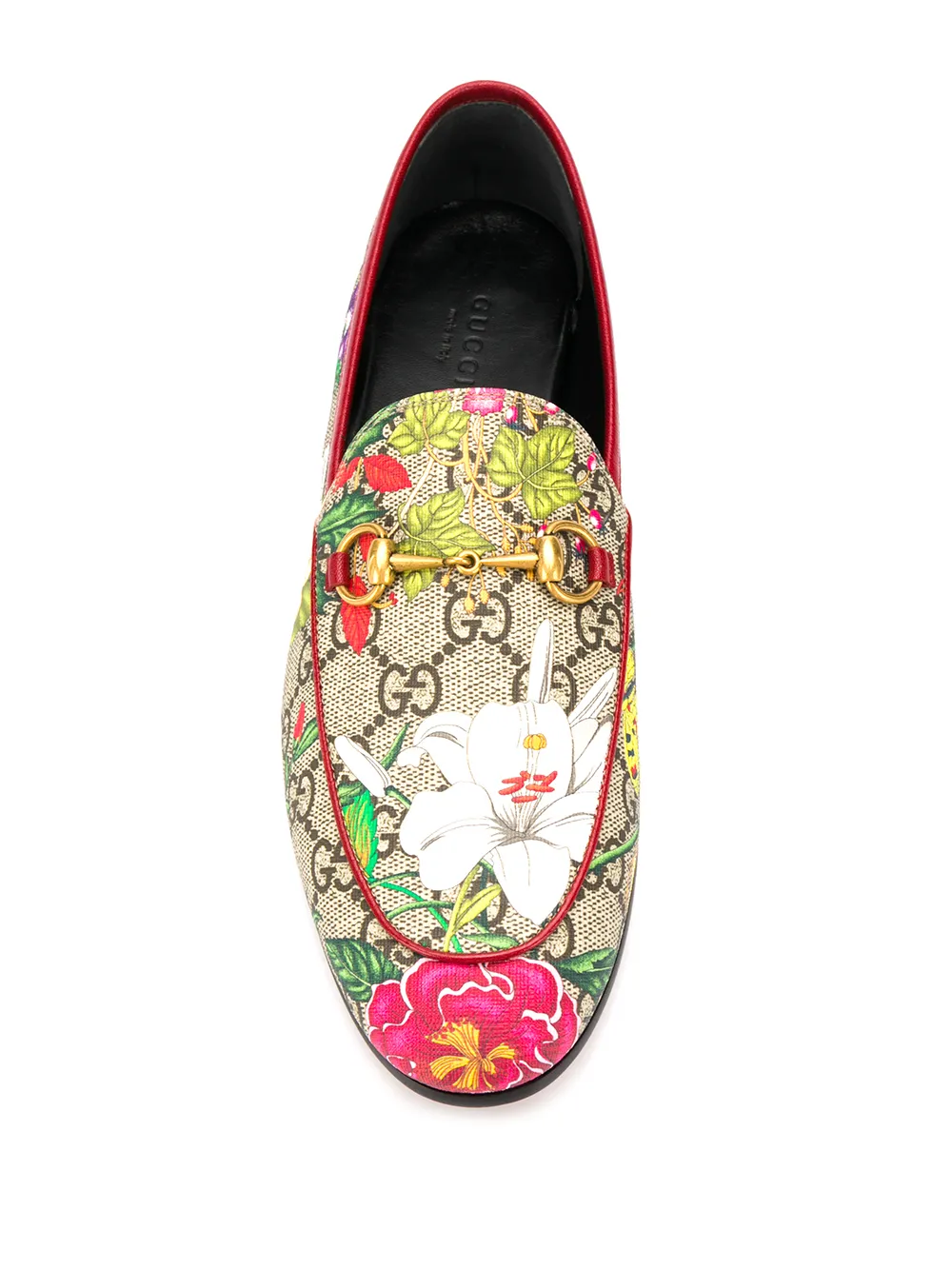 gucci flower loafers