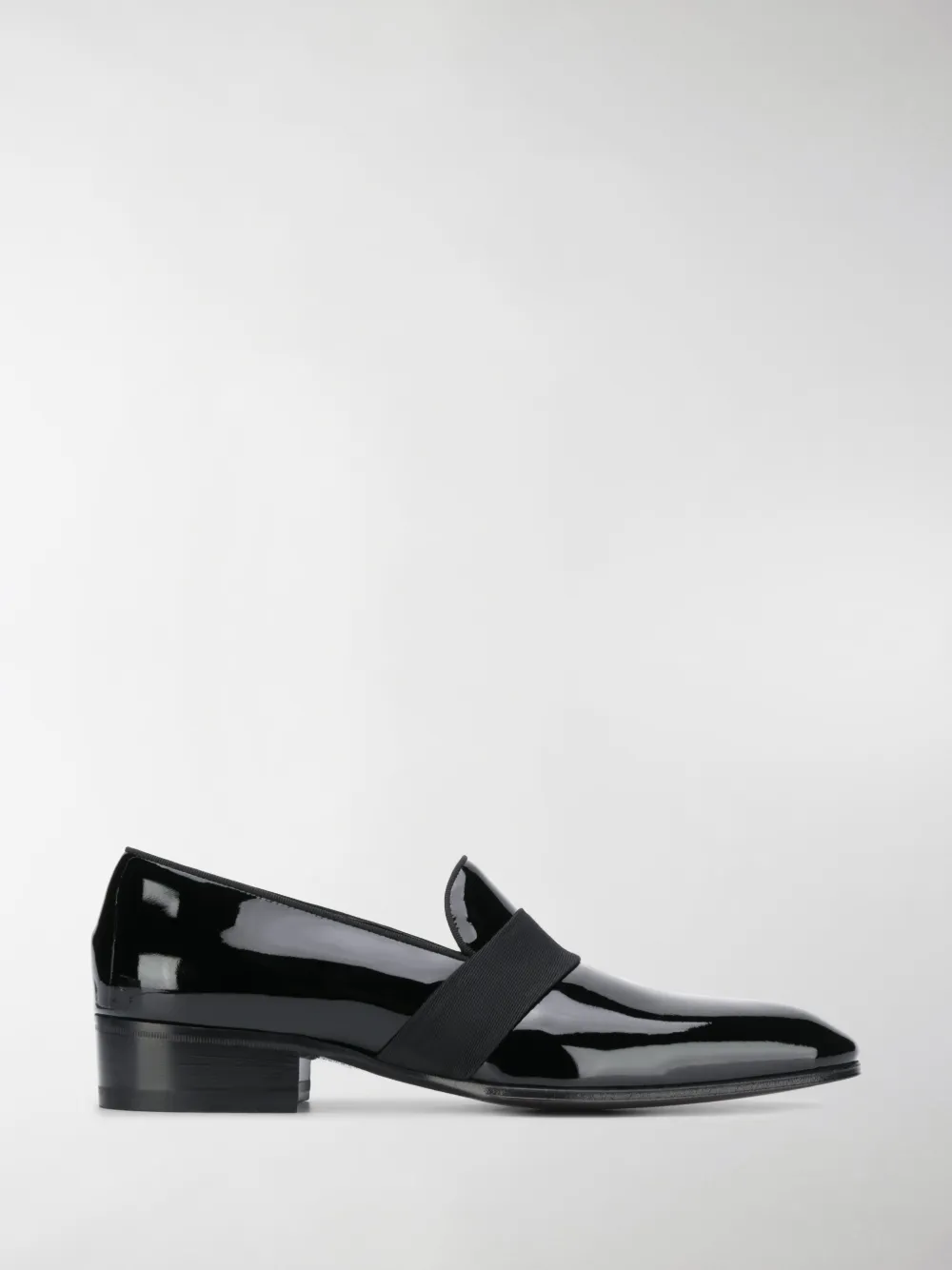 TOM FORD ELASTICATED STRAP LOAFERS,14757405