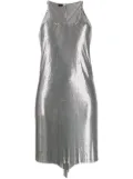 Rabanne metallized mesh dress - Silver