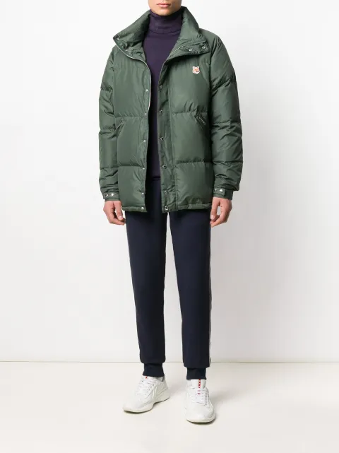 maison kitsune down jacket