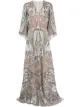 الصورة 1 من Etro فستان طويل بطبعة بيزلي