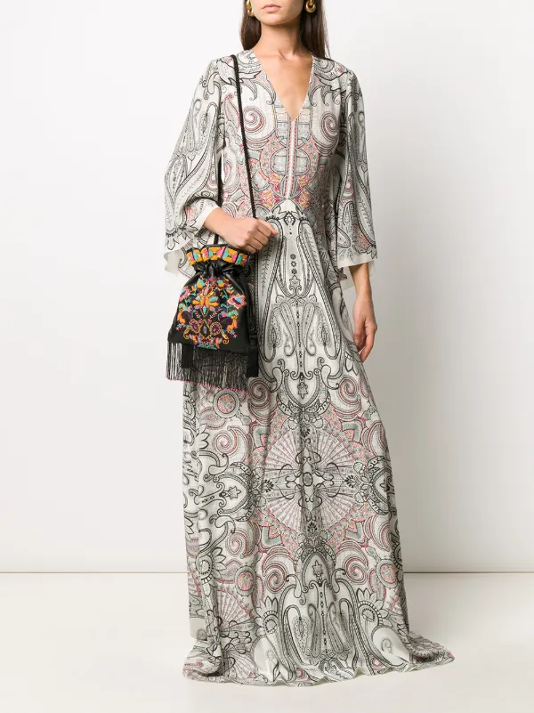 etro silk dress