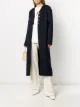 الصورة 2 من Jil Sander معطف طويل بصف أزرار واحد