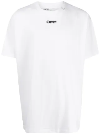 off white wave tee