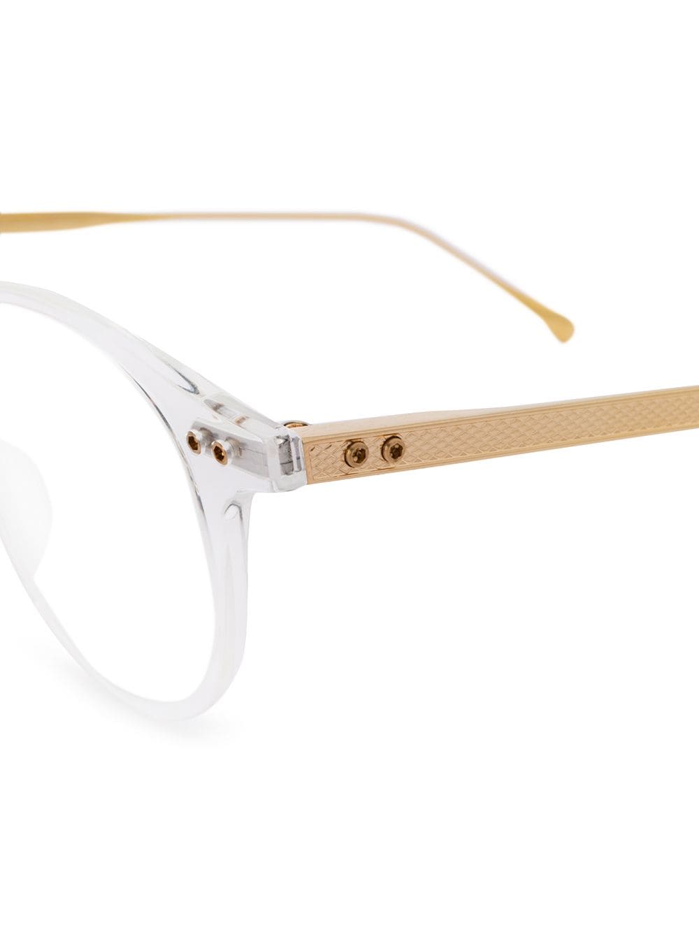 фото Dita eyewear очки с контрастными дужками