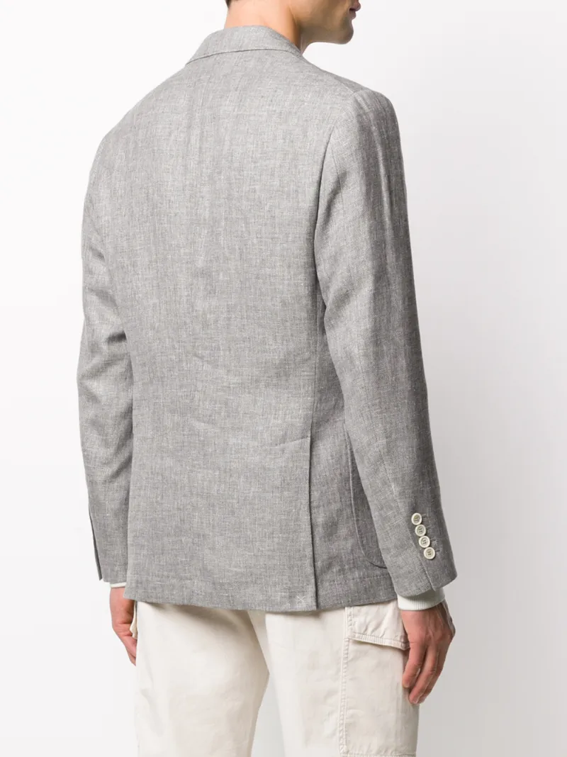 BRUNELLO CUCINELLI FITTED SINGLE-BREASTED BLAZER