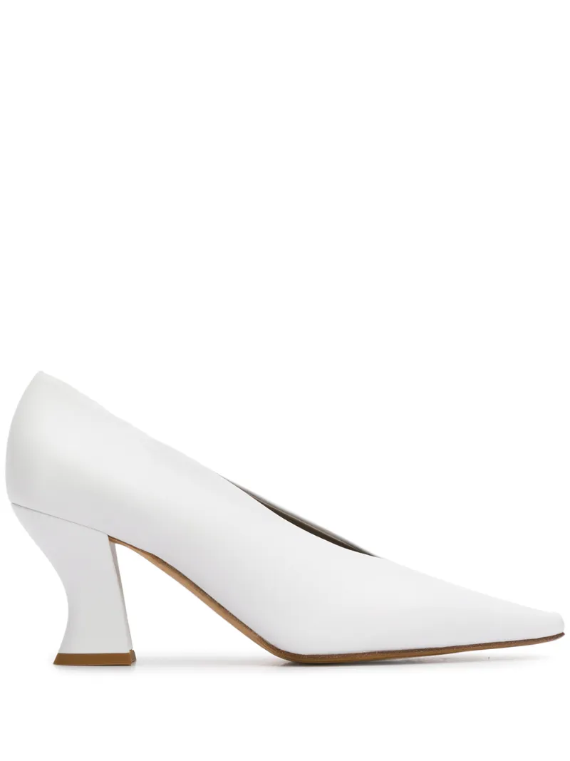 BOTTEGA VENETA ALMOND 75MM PUMPS