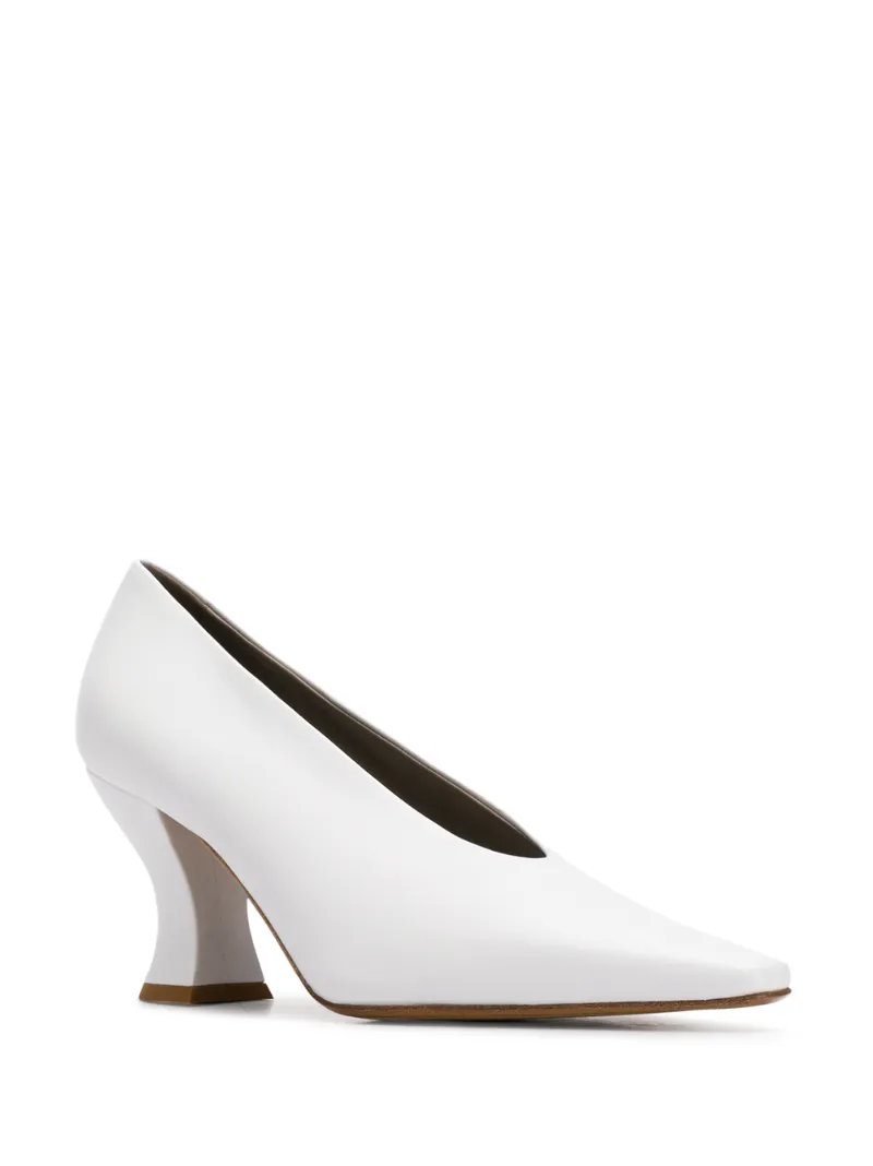 BOTTEGA VENETA ALMOND 75MM PUMPS
