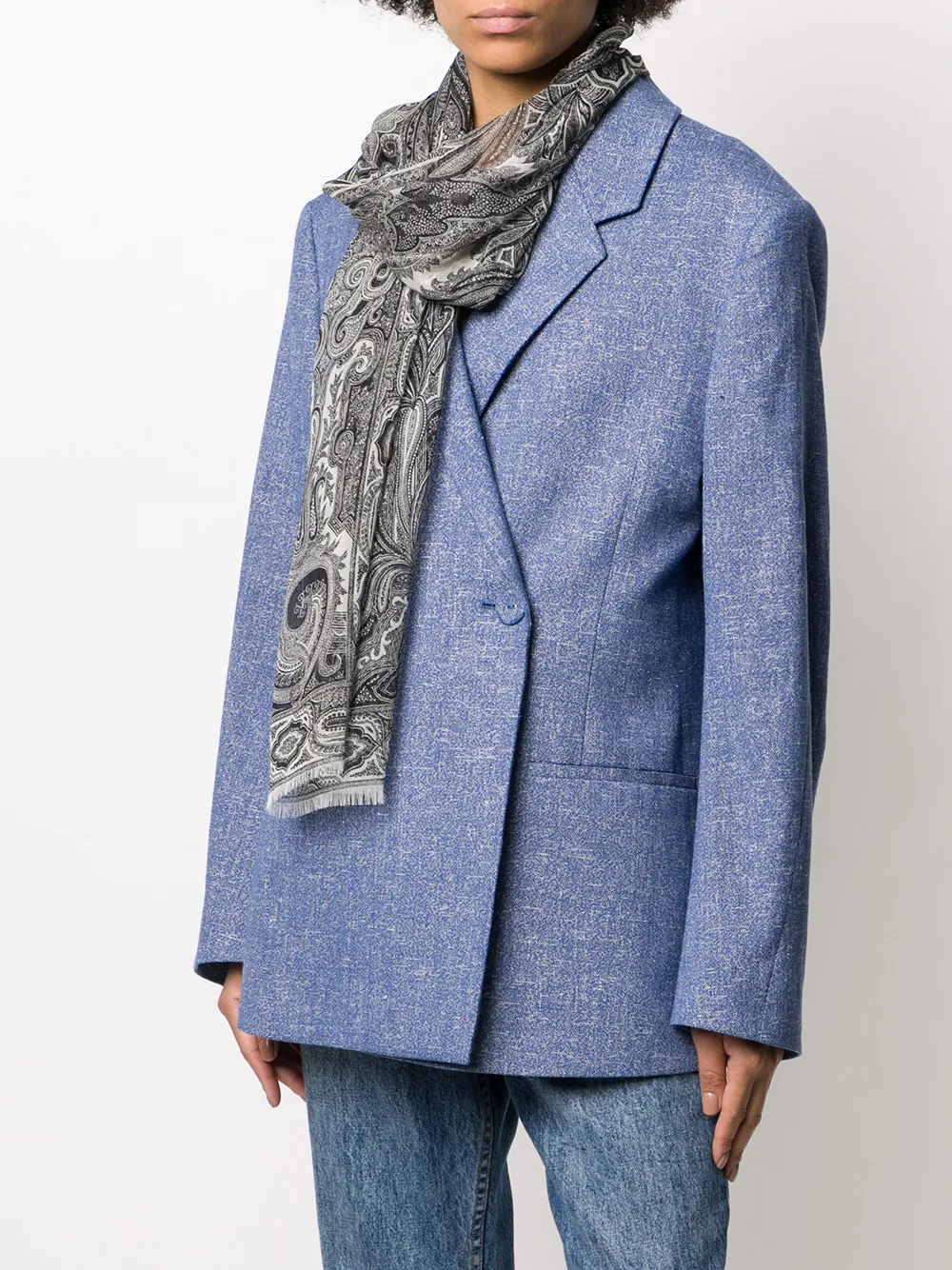 фото Etro платок с принтом пейсли