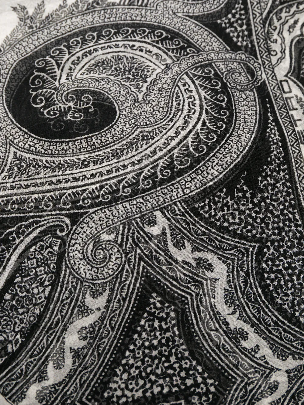 фото Etro платок с принтом пейсли