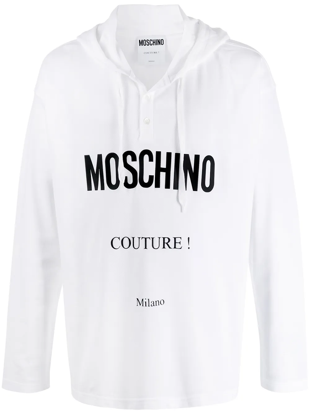 фото Moschino худи с логотипом