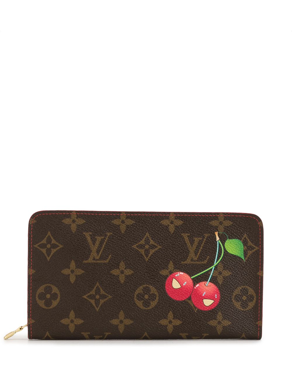 фото Louis vuitton кошелек cherry на молнии из коллаборации с takashi murakami pre-owned