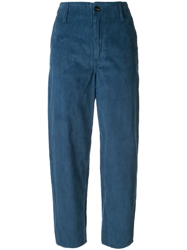blue corduroy trousers womens
