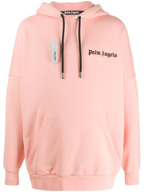 palm angels hoodie pink