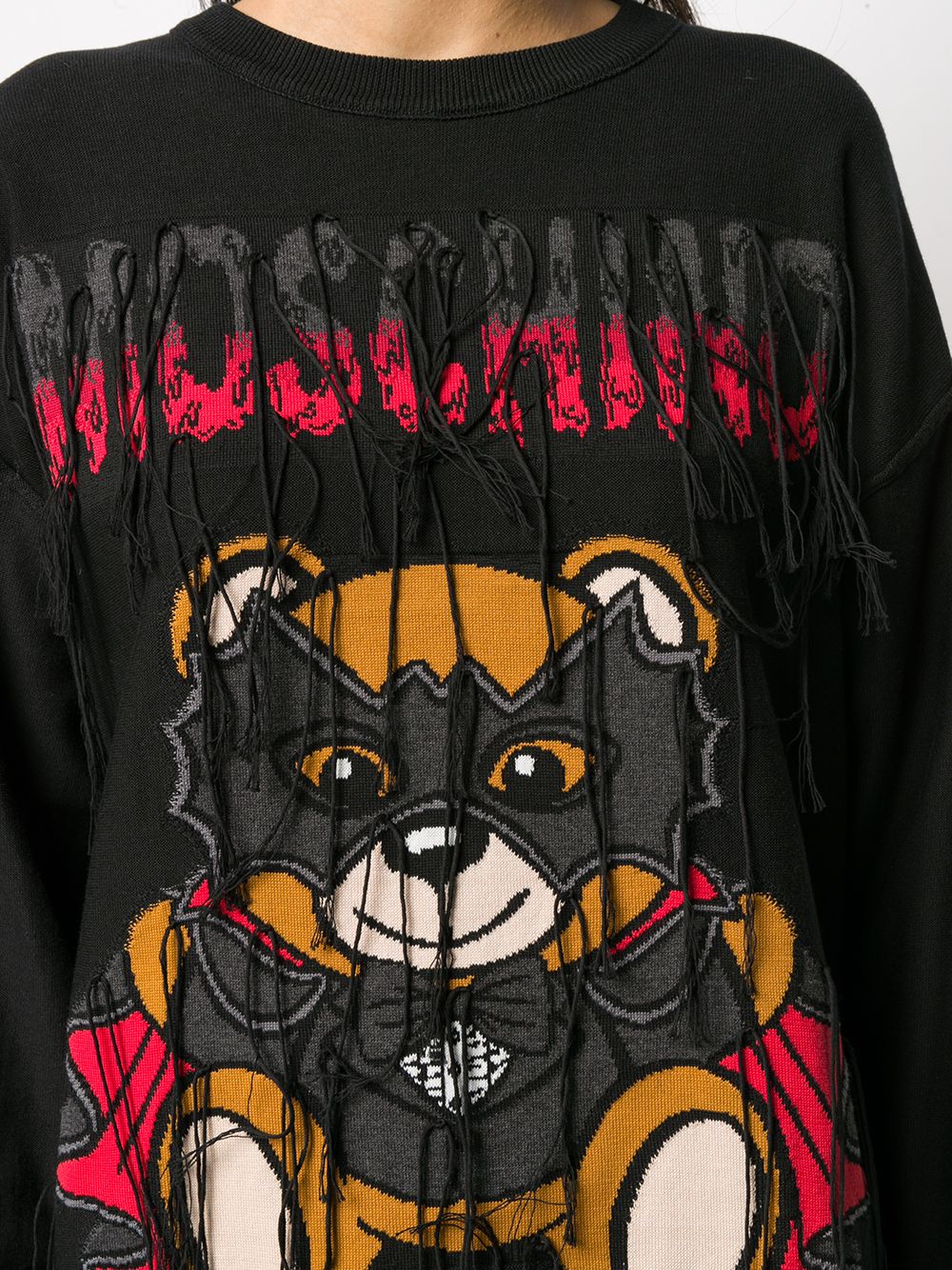 фото Moschino джемпер bat teddybear