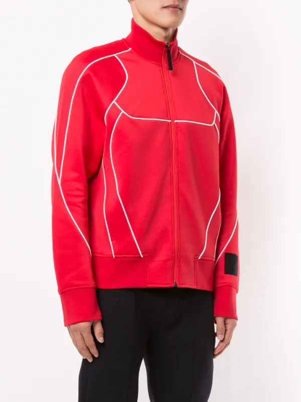 off white red track jacket