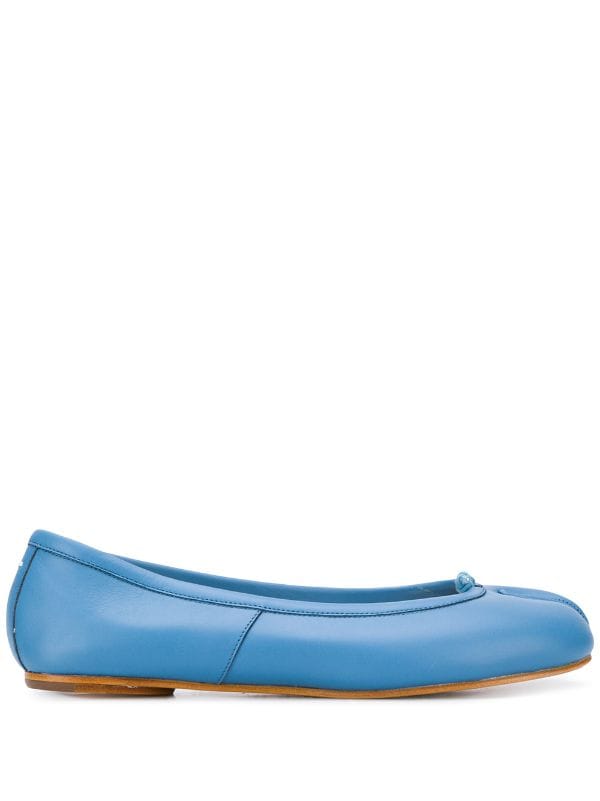 Maison Margiela blue Tabi ballerina 