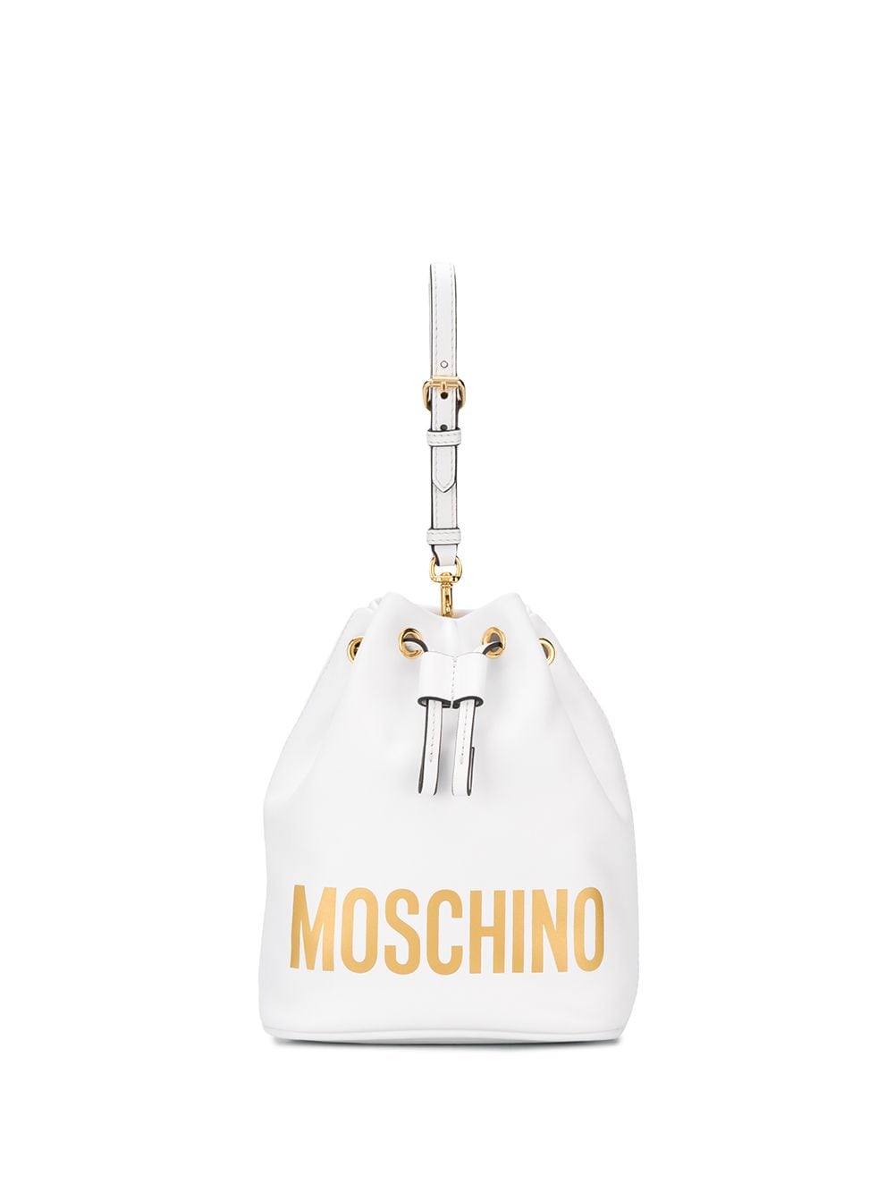 Image 1 of Moschino logo bucket bag