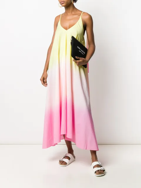 Alanui ombré-effect midi dress - FARFETCH