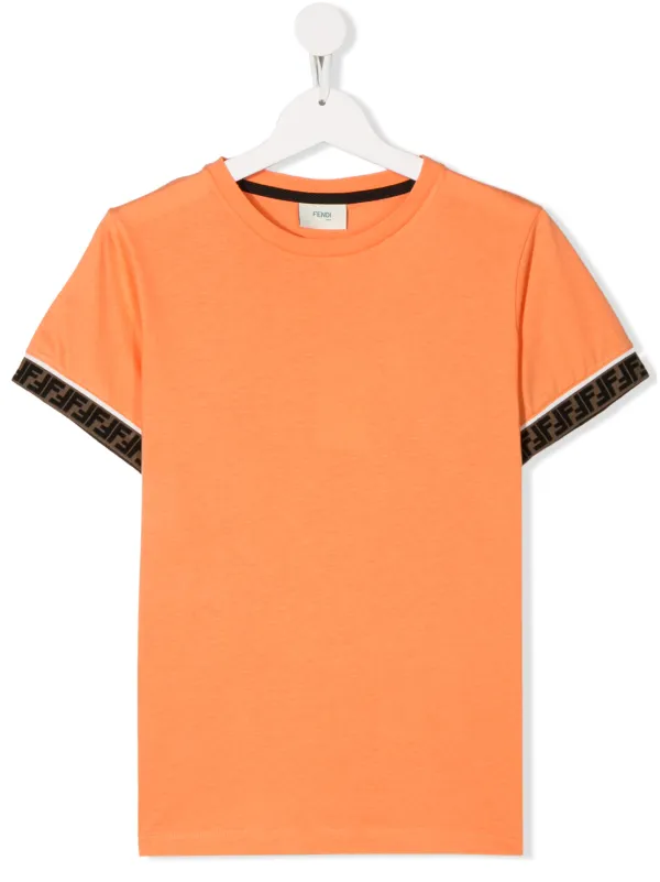 fendi orange shirt