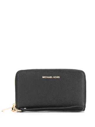手元有♪ Michael Kors☆Fulton Zip Around Continental Wallet Michael Kors Fulton Zip Around Continental - Brown : Amazon
