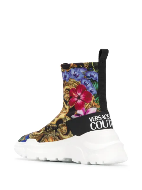 versace jeans sock trainers