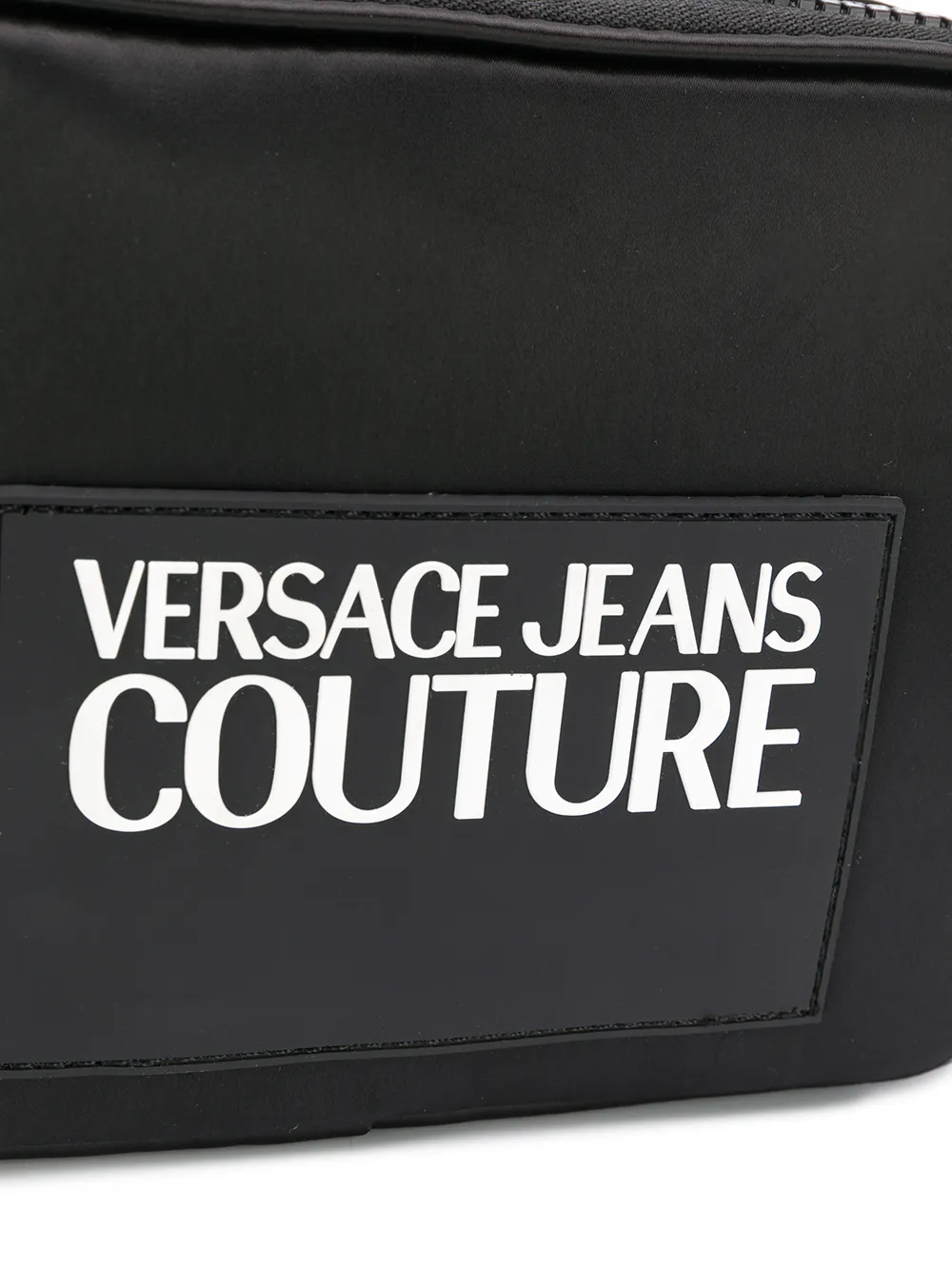 фото Versace Jeans Couture сумка через плечо с контрастным логотипом