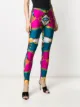 Versace Barocco Rodeo print leggings