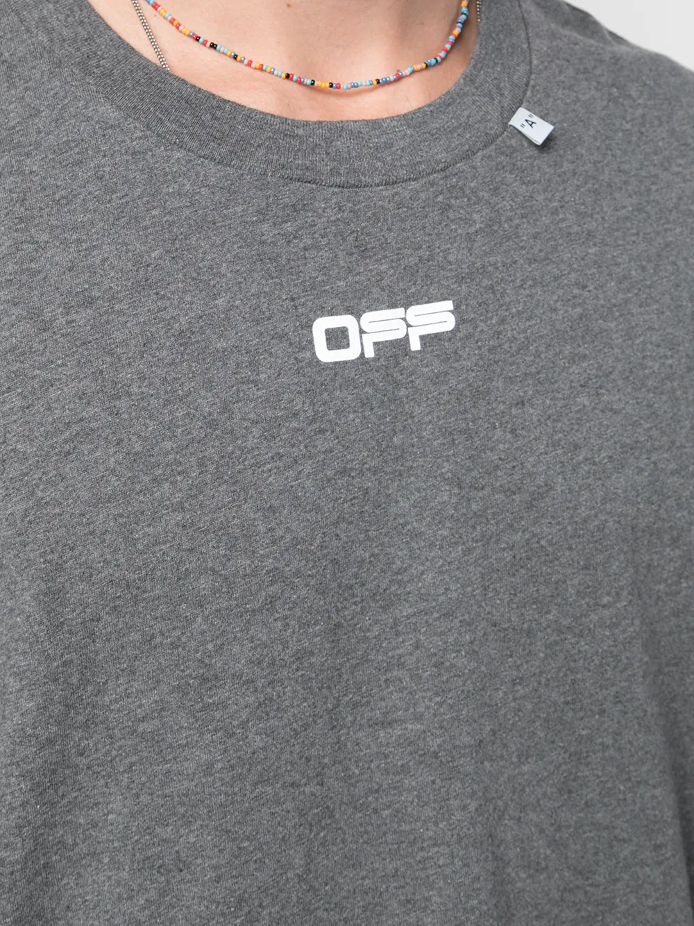 фото Off-white футболка с логотипом