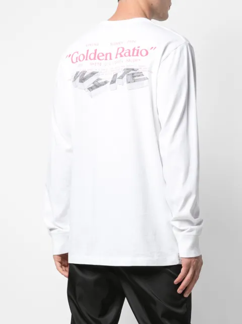 golden ratio t shirt off white