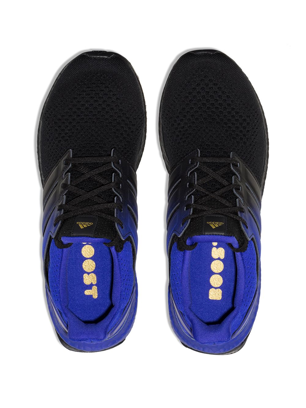 фото Adidas black and blue ultraboost dna sneakers