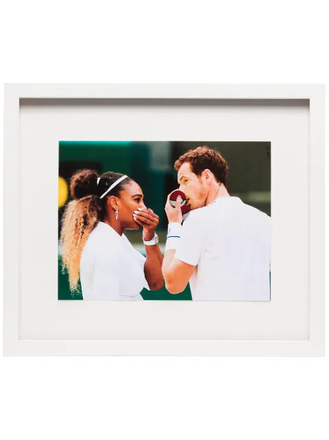 Browns X The Dan Life framed Tennis print 41cmx34.5cm